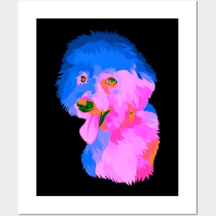 Dog pop art Posters and Art